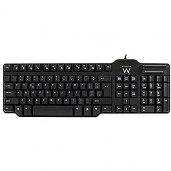 Ewent EW3252 Teclado USB QWERTY Español Negro