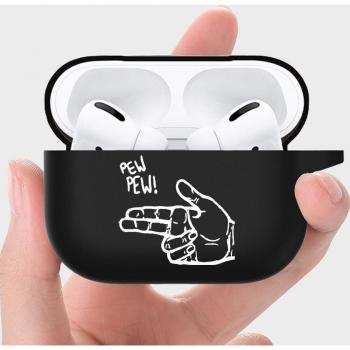 Funda Negra para AirPods 1 y 2