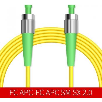 Parche Optico 1 m 9/125 652D SC/APC – Fibra Óptica