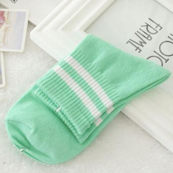 Cotton Skateboard Striped Socks