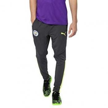 PUMA FC ManCity Herren Pro Hose Asphalt‑Fizzy Gelb L