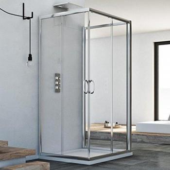 Cabine de douche rectangulaire Junior Trio 80x72x80 cm