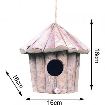 Kolibri-Zucht Nest aus handgefertigtem Holz