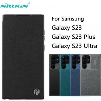 Nillkin Qin Pro Flip Cover Wallet for Samsung Galaxy S23 Ultra