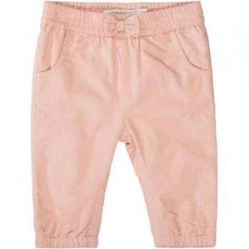 Pantaloni rosa pastello in velluto STACCATO