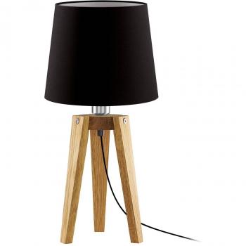 Lampe Anni en chêne noir et huilé