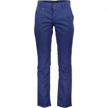Pantaloni Uomo Blu Hugo Boss di Lusso