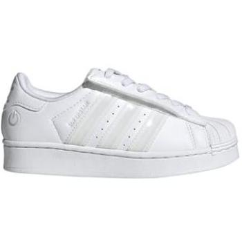 Size 11 Adidas Superstar Toddler Leather Trainers in White