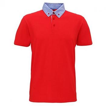 Maglia Asquith & Fox con tessuto Chambray