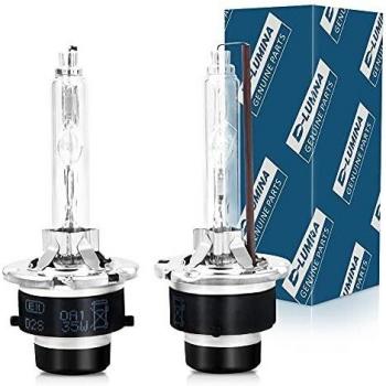 2 Pezzi Lampada Hid Xenon D2S 6000K