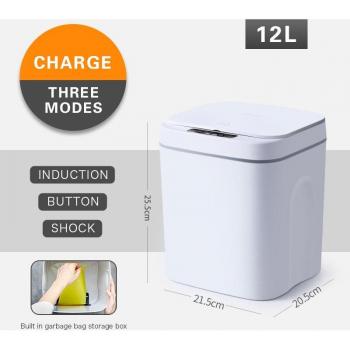 Automatic Touchless Trash Bin
