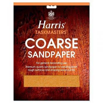 Four‑Pack Coarse Sandpaper – LG Harris Brand