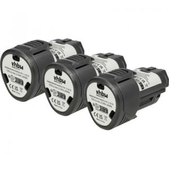 Batería 12 V VHBW 2000 mAh Li‑Ion, Reemplazo para Herramientas Eléctricas