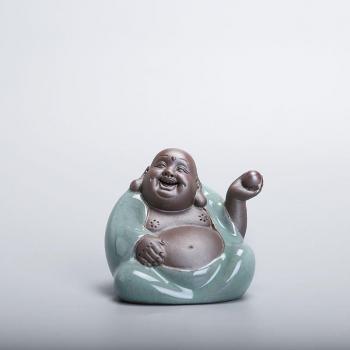 Exquisite Zen Monk Tea Pet Ornament