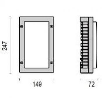 LED de Alta Eficiencia 10,5W 250mA Blanco
