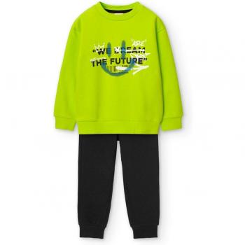 Set Boboli Junior: Sudadera con Estilo y Pantalón Knit