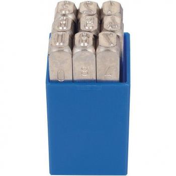Set di Punzoni Kukko 330 numeri 0‑9 (9 pezzi) con scritta 20 mm