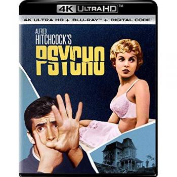 Psycho (1960) – Blu‑Ray 4K Ultra HD, édition limitée, double disque numérique