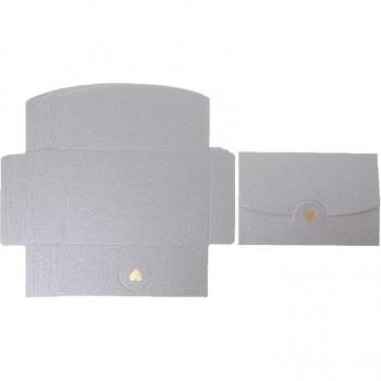 10pcs Retro Mini Heart Paper Envelopes for Greeting Cards