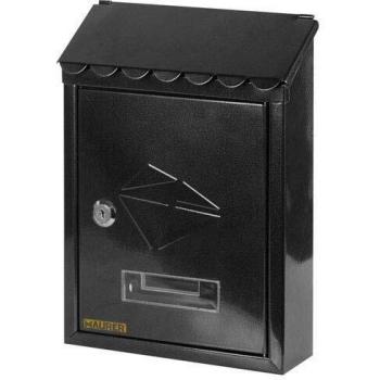 Buzón Exterior Maurer 21x30x6,8 cm. Negro