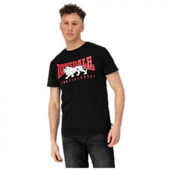 Ervan Short Sleeve Lonsdale Uomo Nero S-XXL