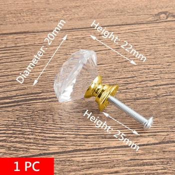 Glass Wardrobe Knobs