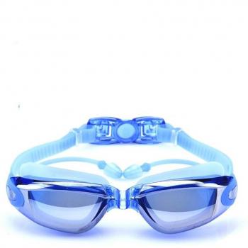 Waterproof Adult Swim Goggles with HD Anti-Fog and Adjustable Fit for Pools