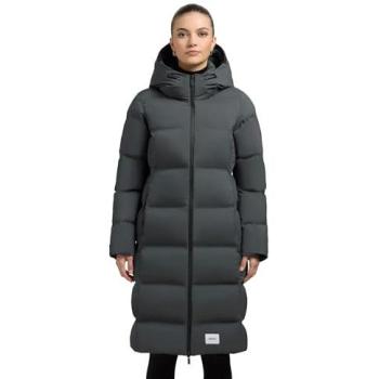 Khujo Finnie3 Parka Grigio Oscuro con Accento Bianco