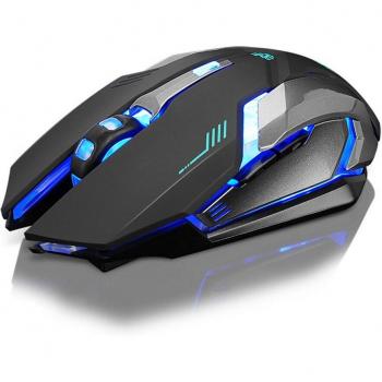 Mouse Ergonómico X7 con Batería Recargable y Luz LED