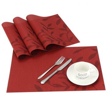 Sets de Table en PVC Lavables CHAOCHI Lot de 4