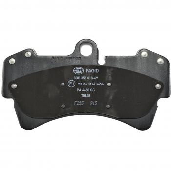 Discs Brake Pad Kit: Hella 8DB 355 018691