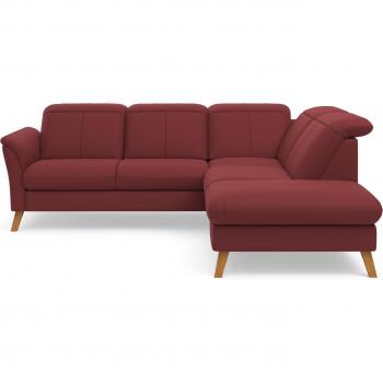 Ecksofa SIT & MORE Romero, rot, wahlweise mit TV-Funktion