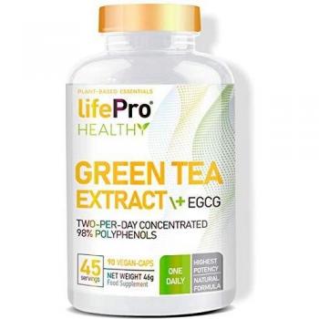 Pureté Verte Life Pro – Thé Vert, EGCG 90 Capsules