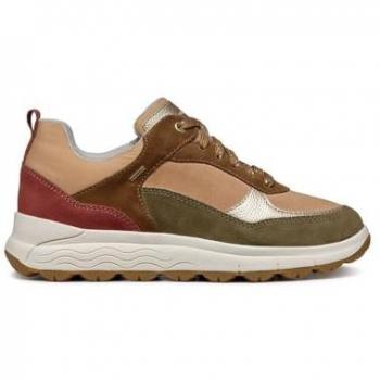 Baskets Geox Spherica 4x4 Femme Vert Mousse