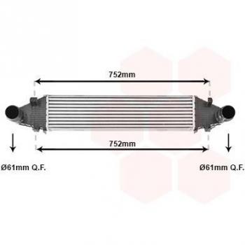 Intercooler 30004596 VAN WEZEL – Refroidissement optimisé