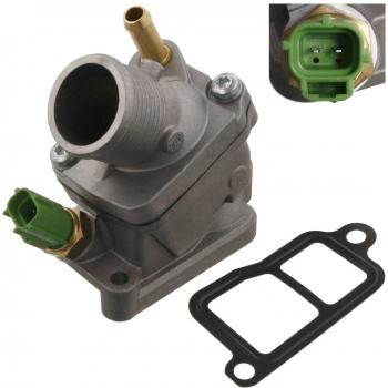 Febi Thermostat 34851 (Gehäuse + Dichtungen + Temperatursensor) – 1 Packung