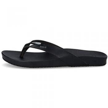 Reef Women's Black Cushion Bounce Court Sandal