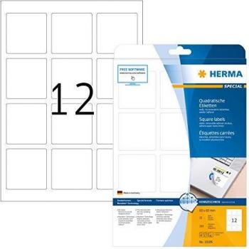 Etiketten Special 10109 weiß 60x60mm (BxH) wiederablösbar
