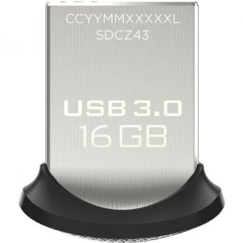 SanDisk Ultra Fit 16 GB Speicherstick 130 MB/s