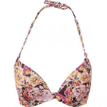 Brunotti Damen Bikini-Top Lisselot „Sakai Flower Pink“ (Mehrfarben), Größe 42