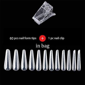 Moules d'extension pour ongles, Gel UV, double forme