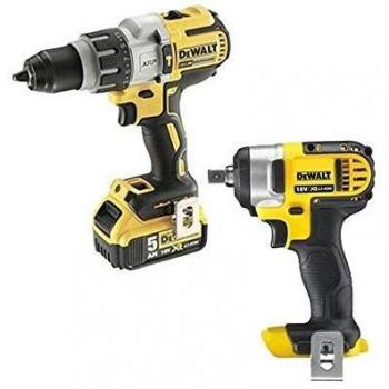 Dewalt DCD996P2 Taladro XRP 2 Baterías Li-Ion 5Ah + DCF880N Llave Impacto