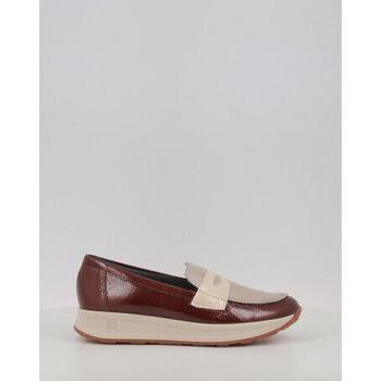 Pitillos Zapatillas 10202 Marrón con Plataforma, Modelo Doble Color