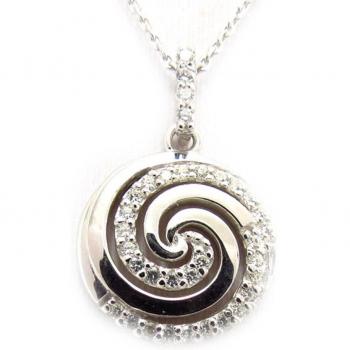 Collar Altesse K6313 'Déesse' en Plata Blanca