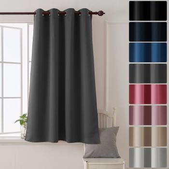 Deconovo UK Ring Top Energy Saving Blackout Curtain