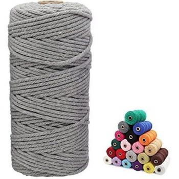 4mm Soft Cotton Rope for Macrame Projects