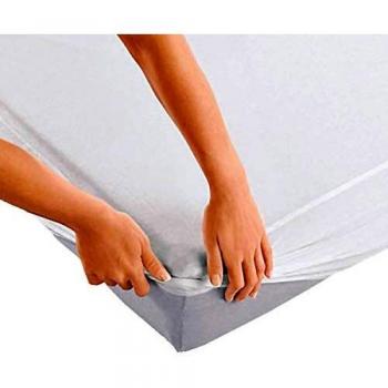 Protège-matelas en tissu imperméable 140 x 190 cm
