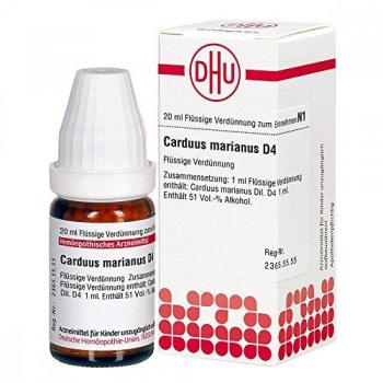 Carduus Marianus D4 Verdünnung 20 Milliliter