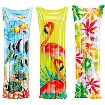 Intex Luftmatratze Fashion Mats 183cm x 69cm zufällige Auswahl 59720EU