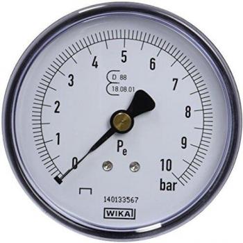 Náhradní manometr pro pneuhustič Ø 80 mm, s cejchováním